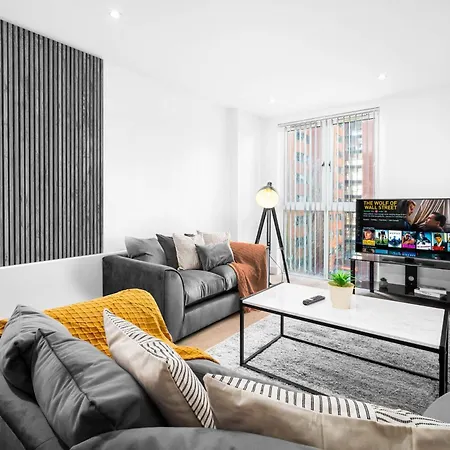 Beautiful City Centre - 1 Bedroom Apt With Secure Parking - Top Rated - 85Cc Birmingham Exterior photo